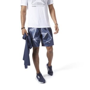 Reebok One Series Training Epic Kurze Hose Herren - Navy - DE 367-FAB